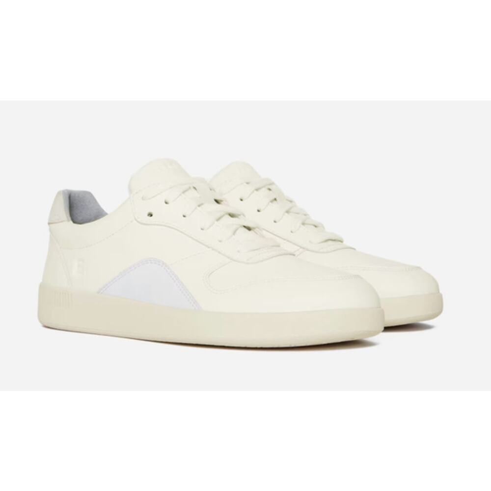 Everlane The ReLeather® Court Sneaker Off-White W 10.5 / M 8.5 NEW